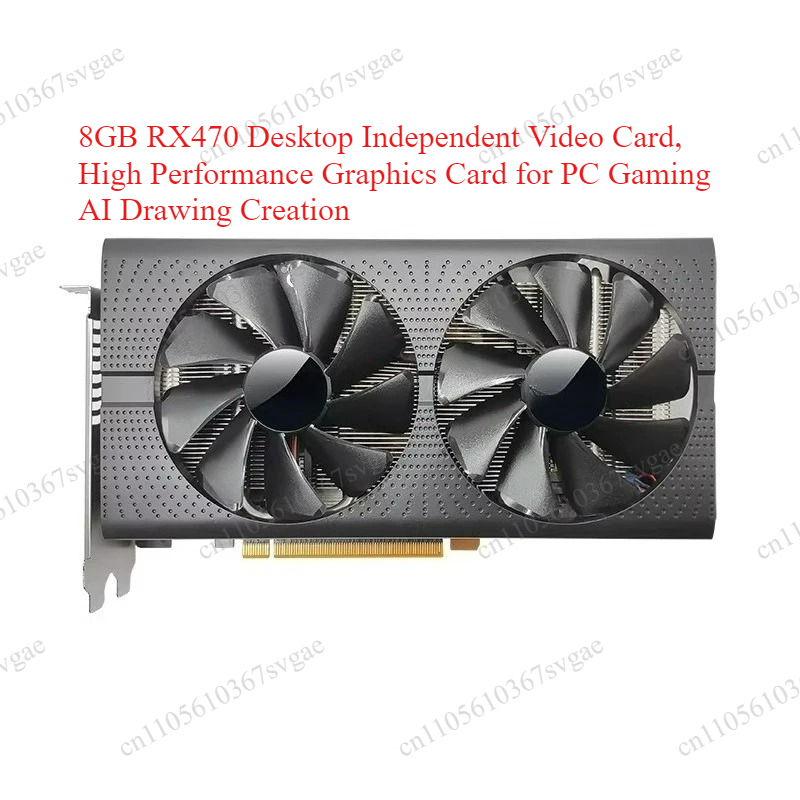 Pc Gaming Video - 8GB RX470 Desktop-Grafikkarte, Hochleistungs-Grafikkarte für PC-Gaming