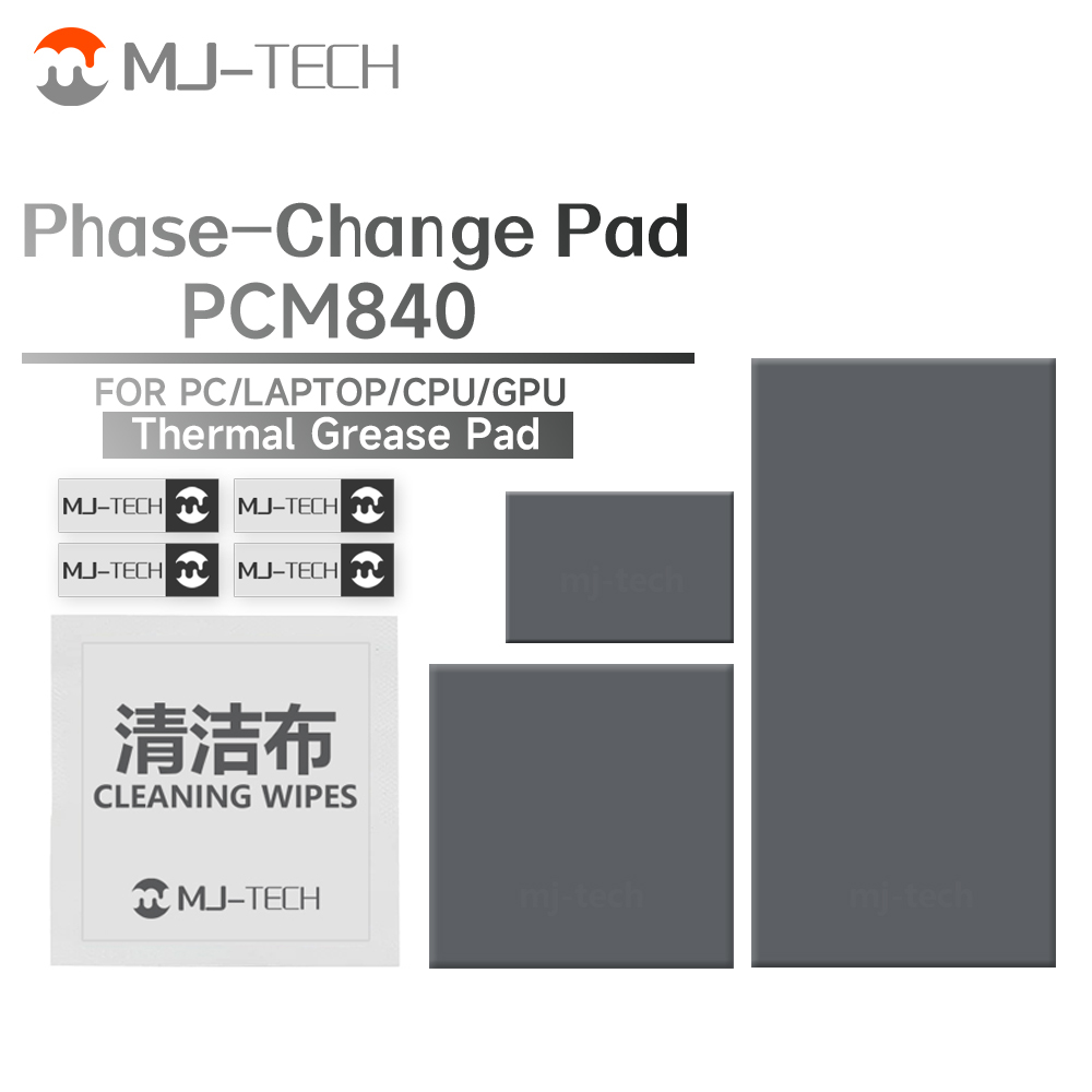 Laptop Cooling Pad - MJ-TECH PCM840 Phasenwechsel-Pad 8,4W/mk Wärmeleitpaste für