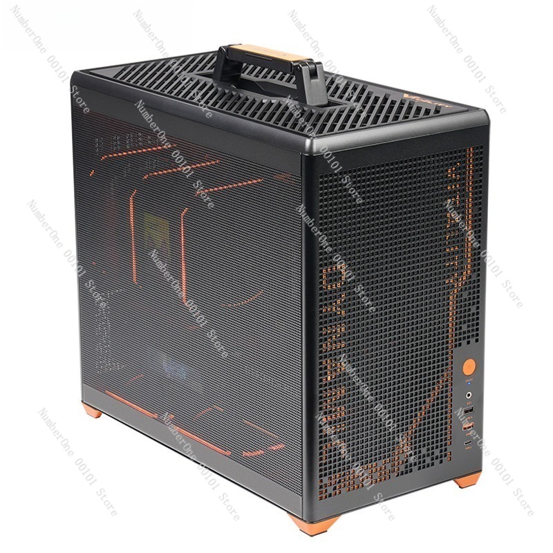 Pc Gaming Liquid - Tragbares MATX Mesh Gaming PC-Gehäuse ITX