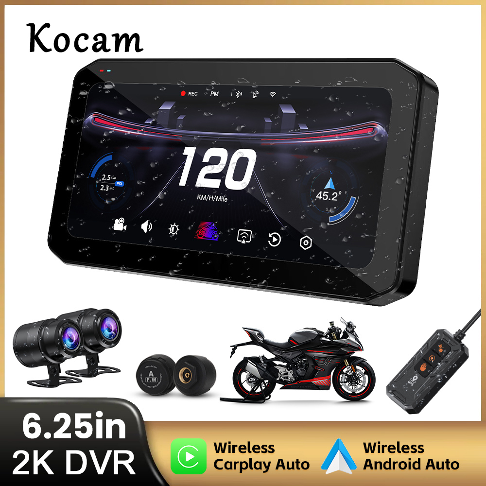 Pc Gaming Vr - 6,25 zoll Carplay Motorrad DVR Navigation