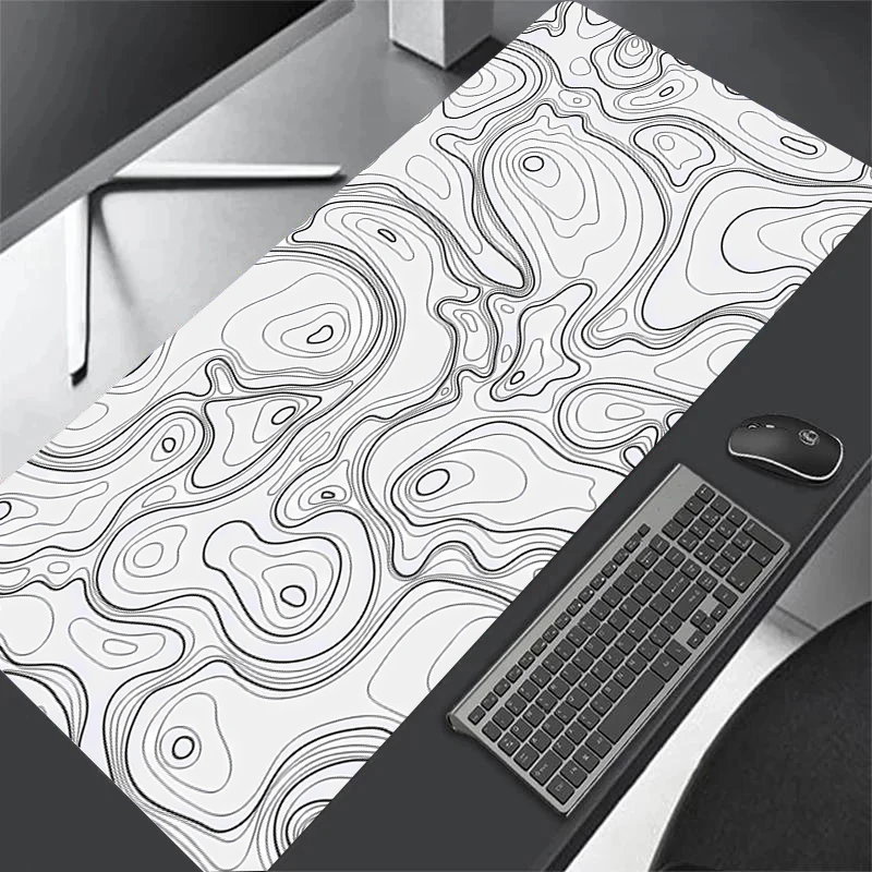 Pc Gaming Liquid - Strata Flüssiges Gaming-Mauspad XXL Rutschfeste Weiche