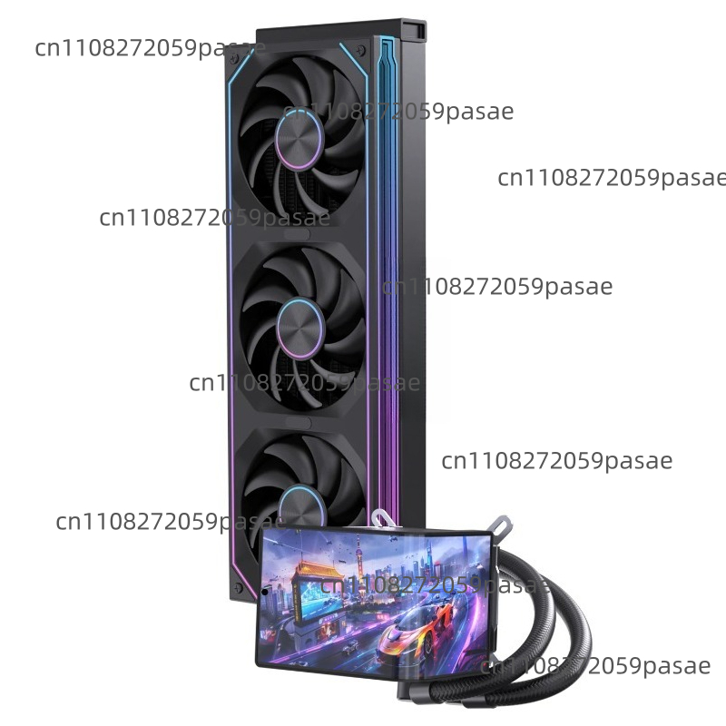 Pc Gaming Liquid - 360mm Flüssigkeitskühler PC-Gehäuse mit Brillenfreiem 3D