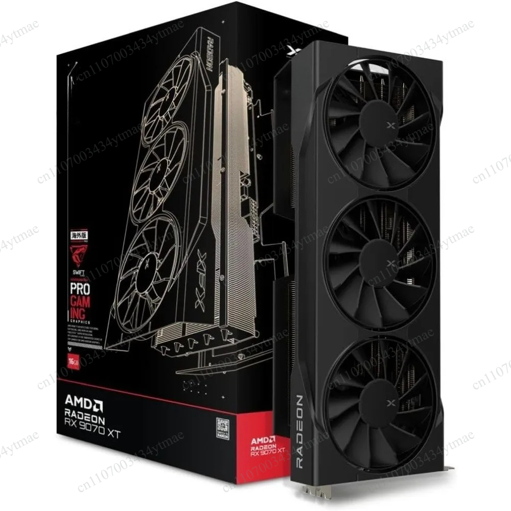 Pc Gaming Video - RX 9070 XT Triple-Fan Gaming-Grafikkarte, 16GB