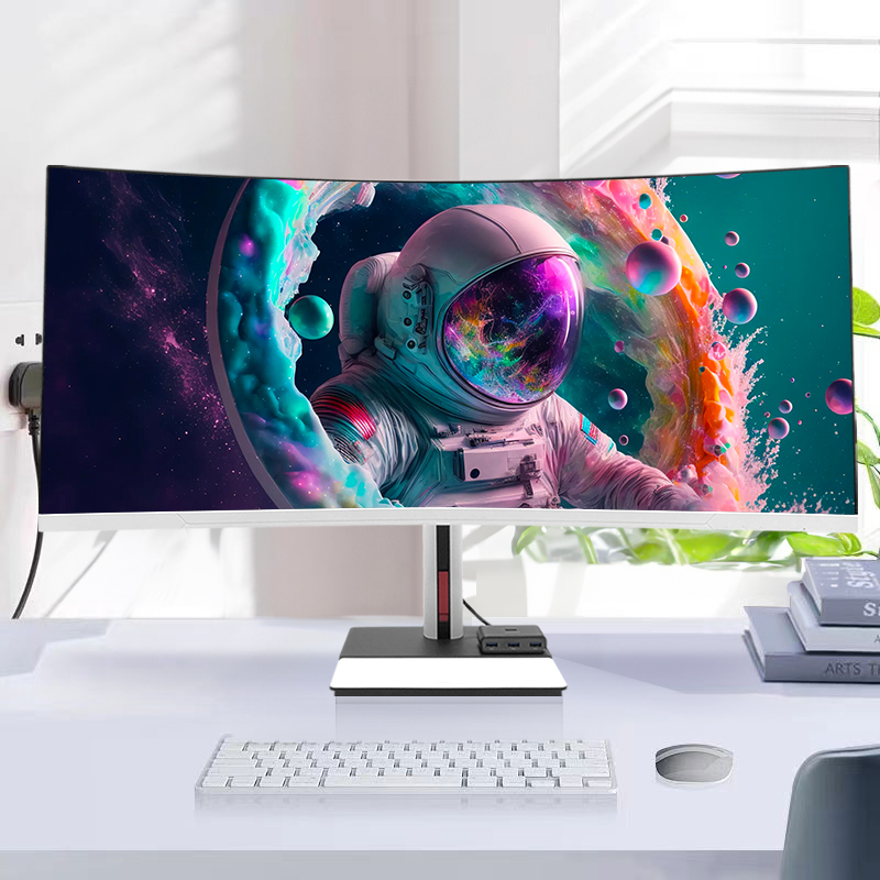 Pc Gaming Core I7 - 34 Zoll 4K Curved Screen Desktop-Computer