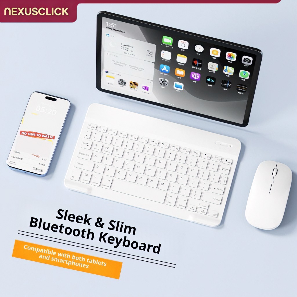 NexusClick Bluetooth-Tastatur  – Pc Gaming Samsung Bewertung und Preis