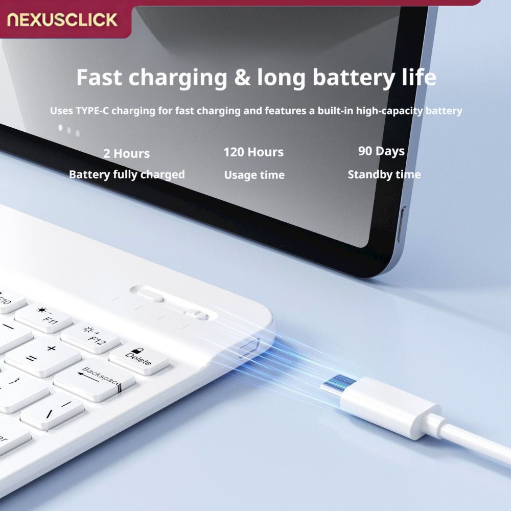 NexusClick Bluetooth-Tastatur  – Pc Gaming Samsung Bewertung und Preis