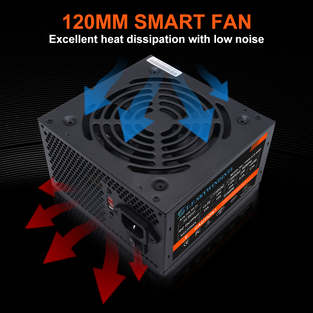 400w PC-Netzteil für Gaming-Co – Pc Gaming Ff Bewertung und Preis