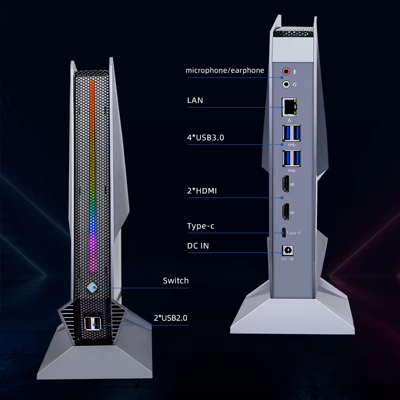 Topton F10 Gaming Mini-PC NVID – Pc Gaming Core I7 Bewertung und Preis