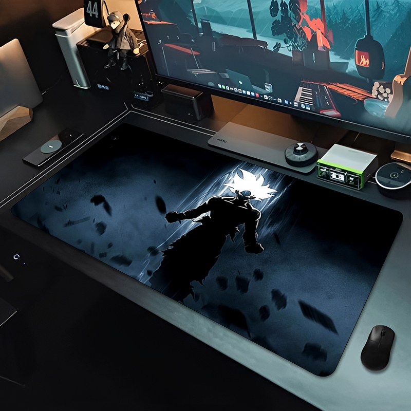 DBZ Schwarzes Anime-Mauspad Dr – Pc Gaming Setup Bewertung und Preis