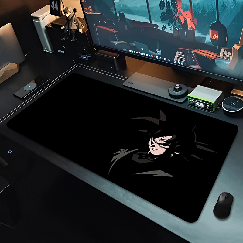DBZ Schwarzes Anime-Mauspad Dr – Pc Gaming Setup Bewertung und Preis