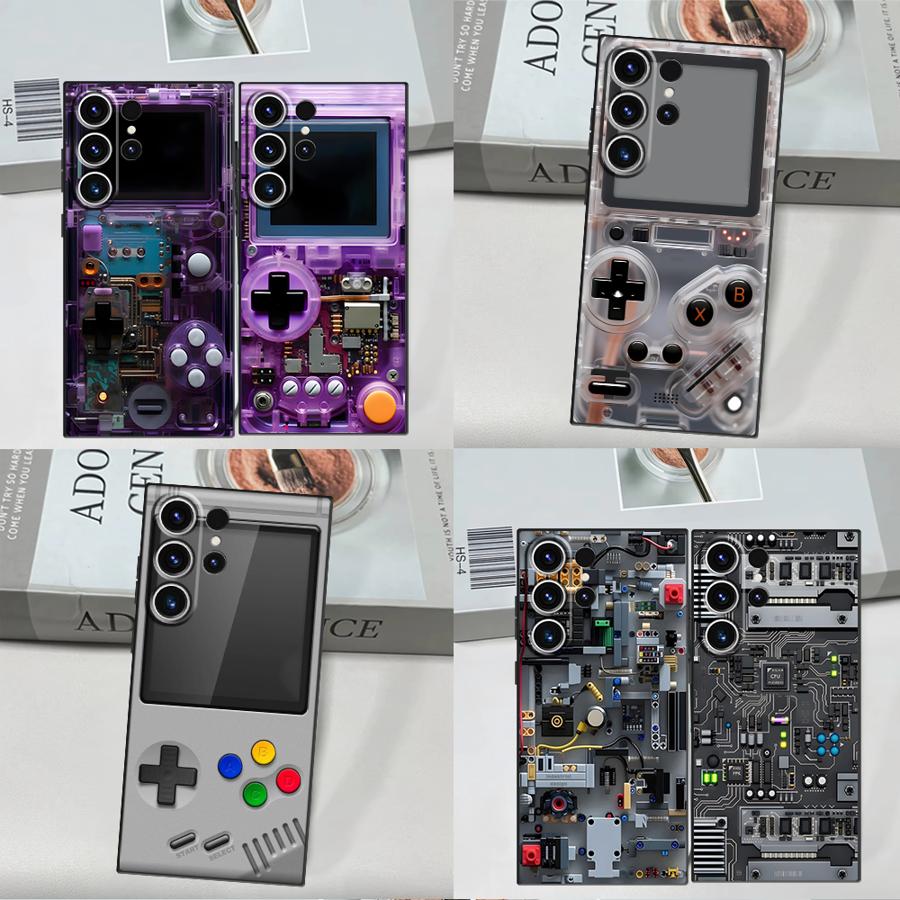 Lila Gaming-Konsolen Handyhüll – Pc Gaming Samsung Bewertung und Preis