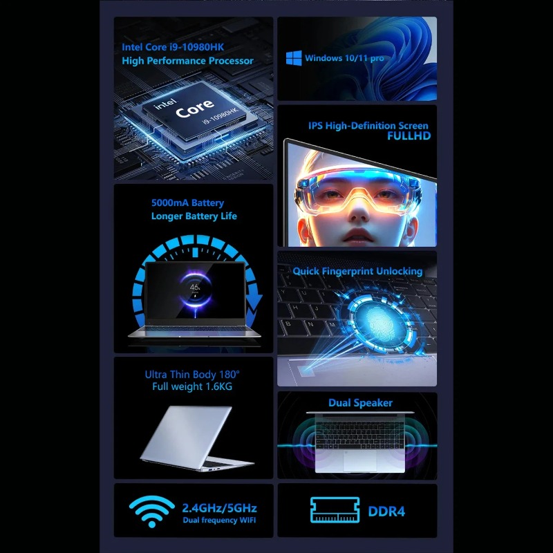 Intel Core i9-10980HK 15,6 Zol – Pc Gaming Intel Core I9 Bewertung und Preis