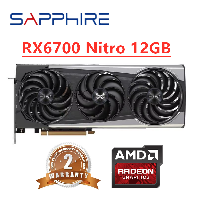 GPU Sapphire RX 6700 XT 6700XT – Pc Gaming Vr Bewertung und Preis