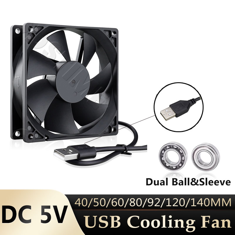 Gdstime 60MM USB-Lüfter 140MM  – Pc Gaming Vr Bewertung und Preis