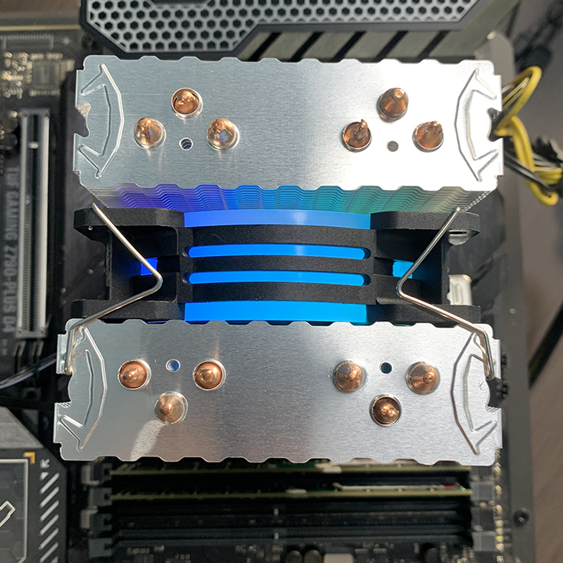 90MM ARGB CPU-Kühler Lüfter RG – Pc Gaming Ff Bewertung und Preis