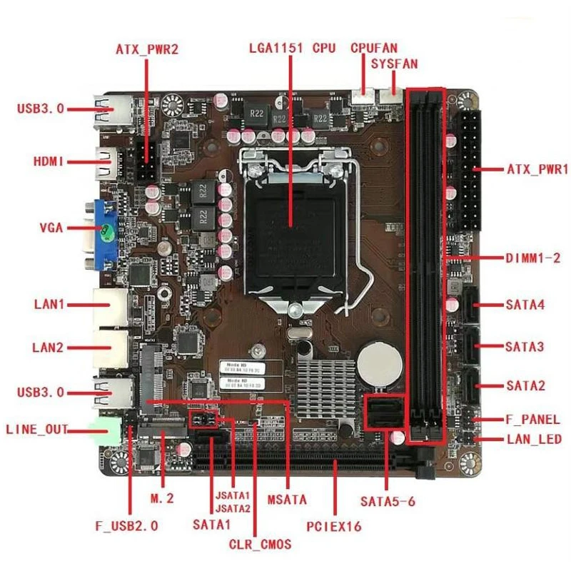 B365 Mini-ITX Motherboard LGA  – Pc Gaming Ff Bewertung und Preis