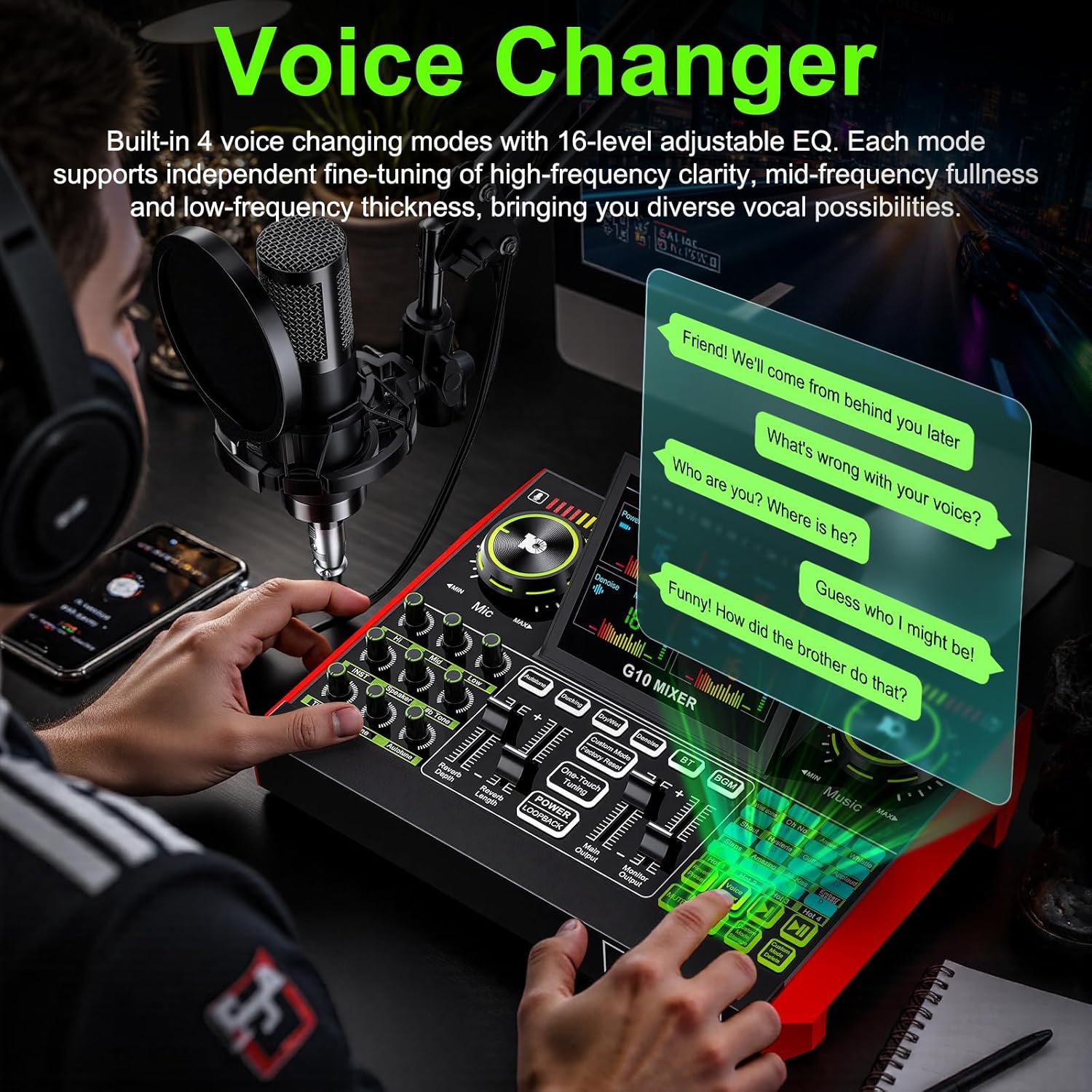 Tenlamp G10 Live-Streaming Aud – Pc Gaming Video Bewertung und Preis