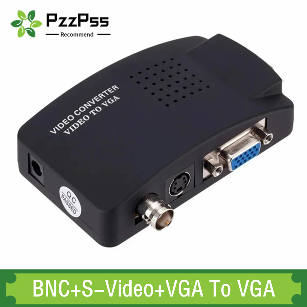 PzzPss BNC S-Video VGA zu VGA  – Pc Gaming Vr Bewertung und Preis