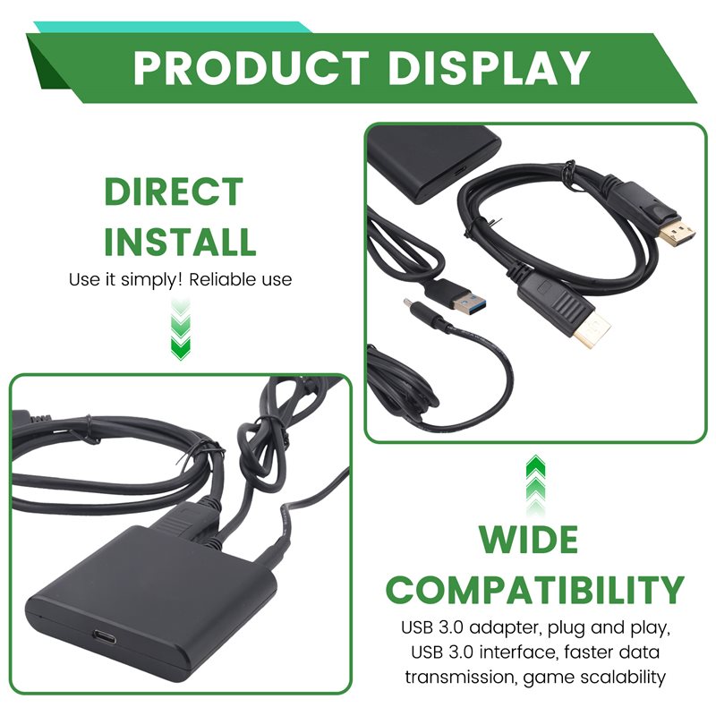 3CGRO-Adapter Power Kit Displa – Pc Gaming Vr Bewertung und Preis