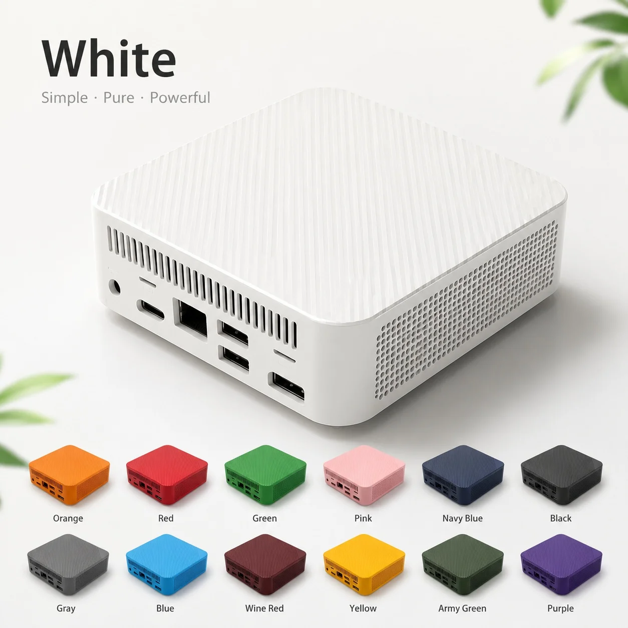 Marineblauer tragbarer Mini-PC – Pc Gaming Video Bewertung und Preis