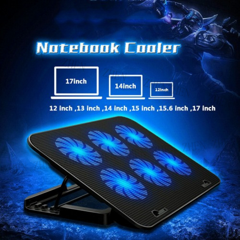 Y 6-Lüfter, USB-Kühler, Kühlpa – Laptop Cooling Pad Bewertung und Preis