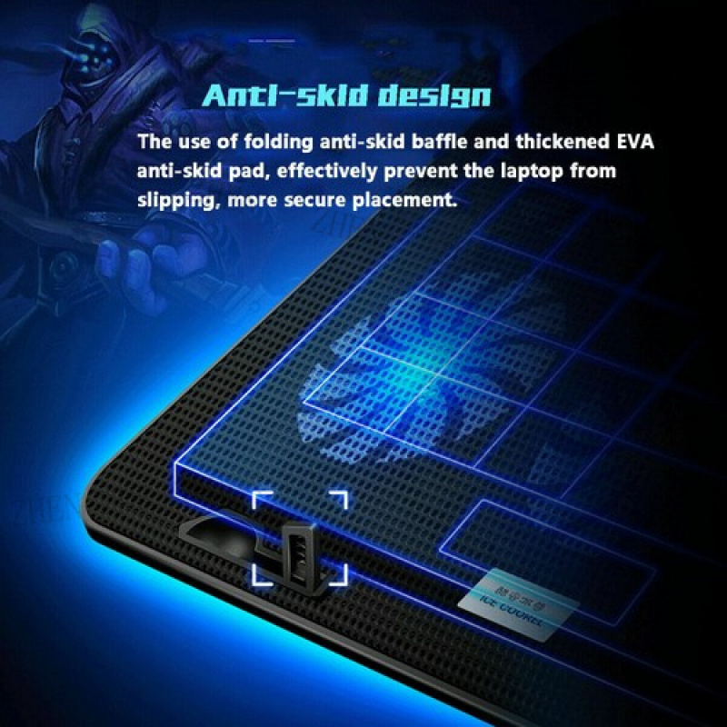 Y 6-Lüfter, USB-Kühler, Kühlpa – Laptop Cooling Pad Bewertung und Preis