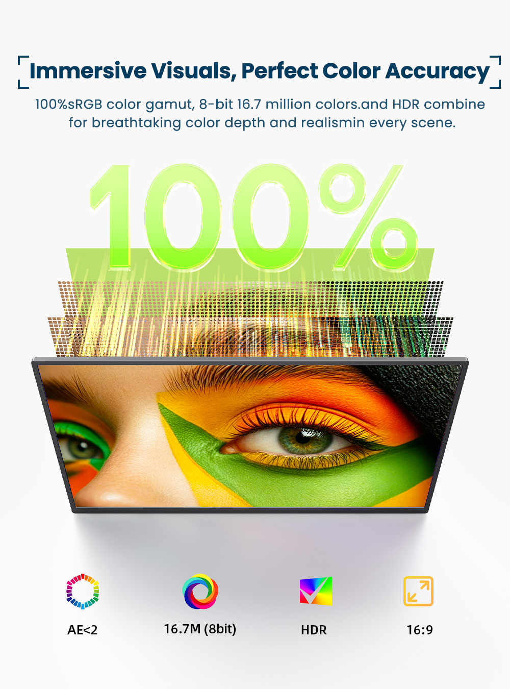 EVICIV 4K tragbarer Monitor 10 – Pc Gaming Video Bewertung und Preis