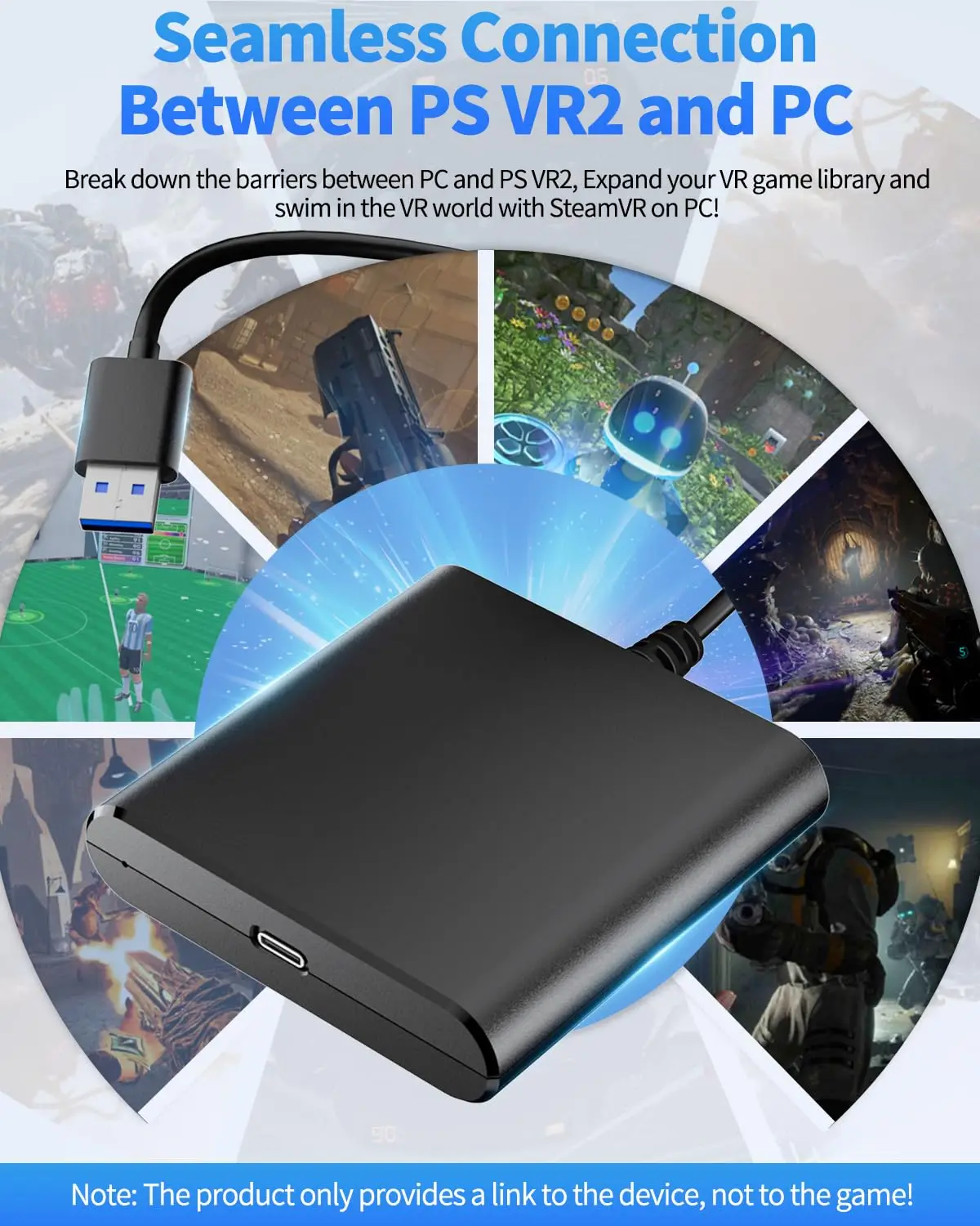 Für PS5 VR2 PC Adapter PSVR2 C – Pc Gaming Vr Bewertung und Preis