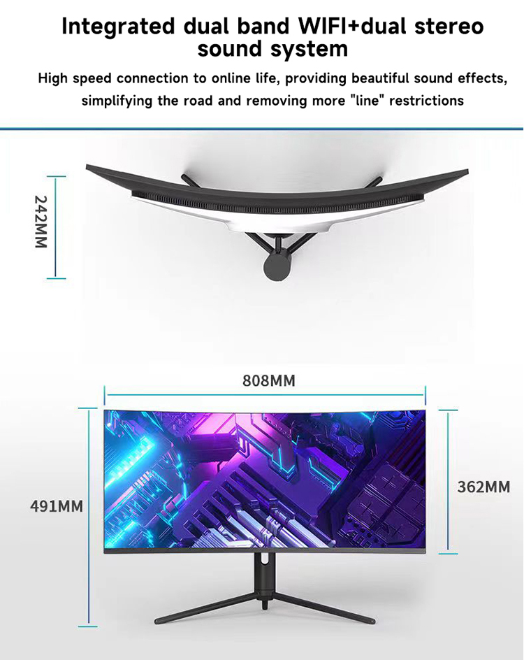 34 Zoll 4K Curved Screen Deskt – Pc Gaming Core I7 Bewertung und Preis